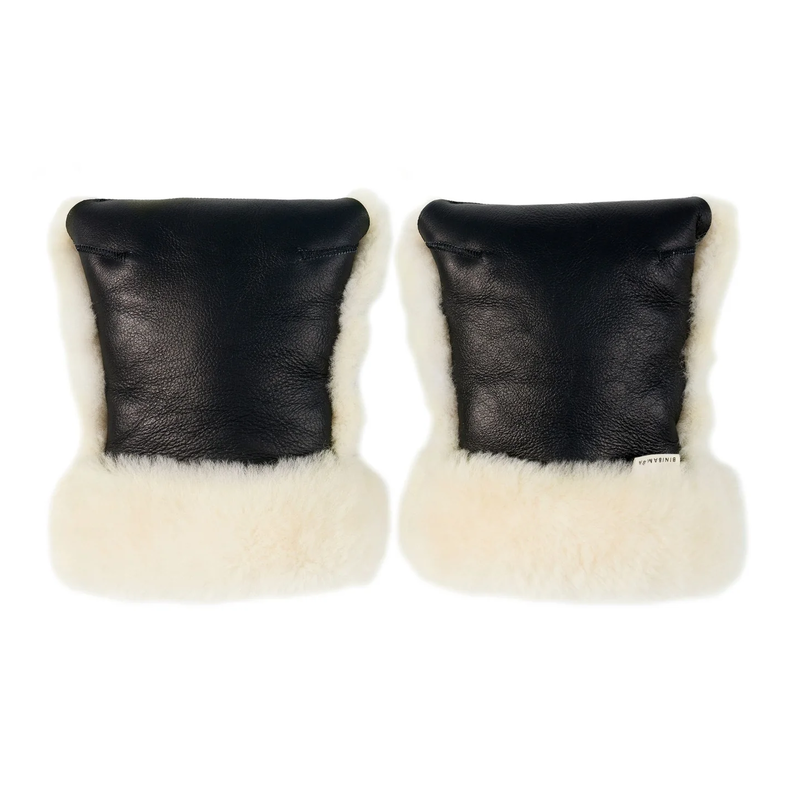 BINIBAMBA Merino Stroller Gloves Milk - Online MY SNOWFLAKE