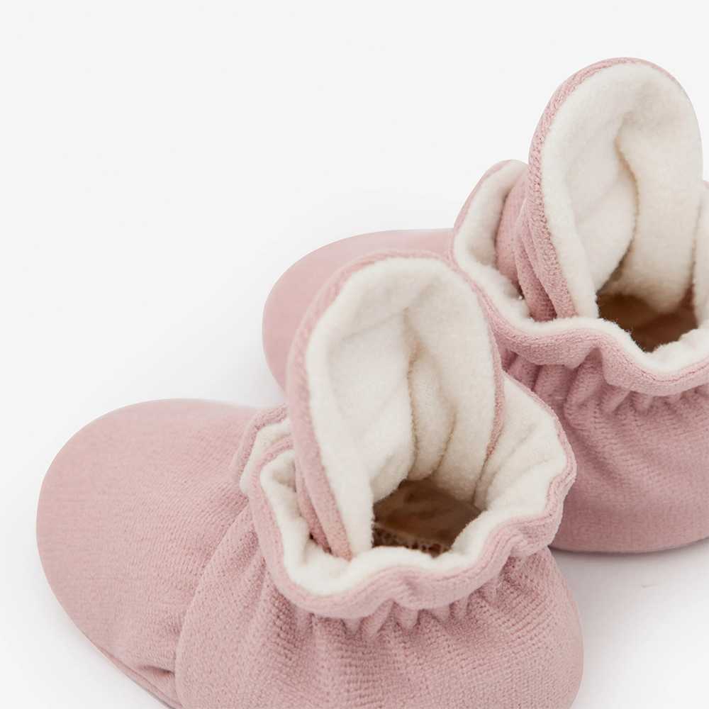 Kings & Rebels Baby Booties 'Gamuza' Rosewood - Online MY SNOWFLAKE