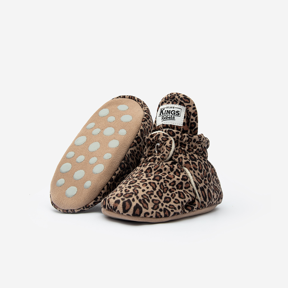 Kings & Rebels Baby Booties 'Gamuza' Leo - Online MY SNOWFLAKE