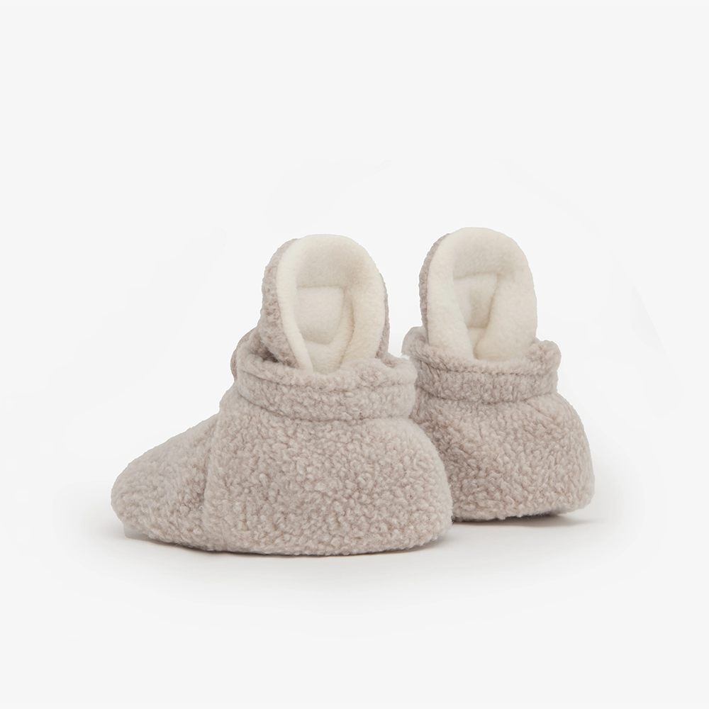 Kings & Rebels Baby Booties 'Teddy' Beige - Online MY SNOWFLAKE