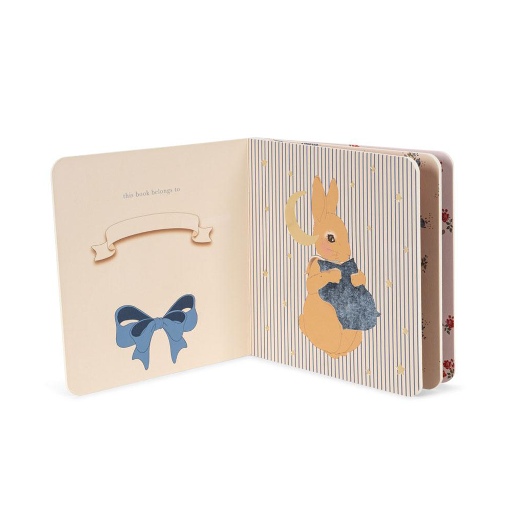 Konges Sløjd Baby Book 'Touch and Feel' Bear