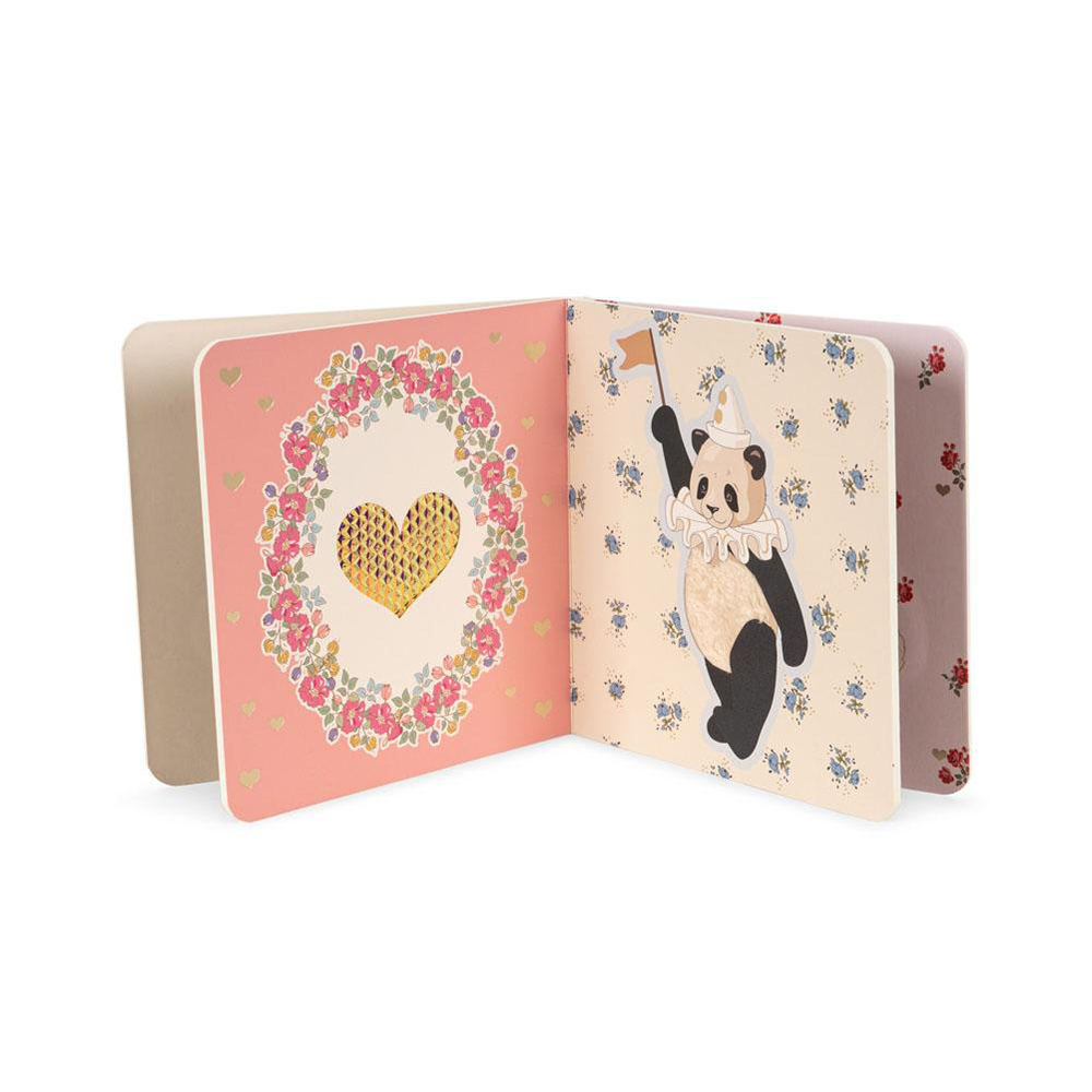 Konges Sløjd Baby Book 'Touch and Feel' Bear