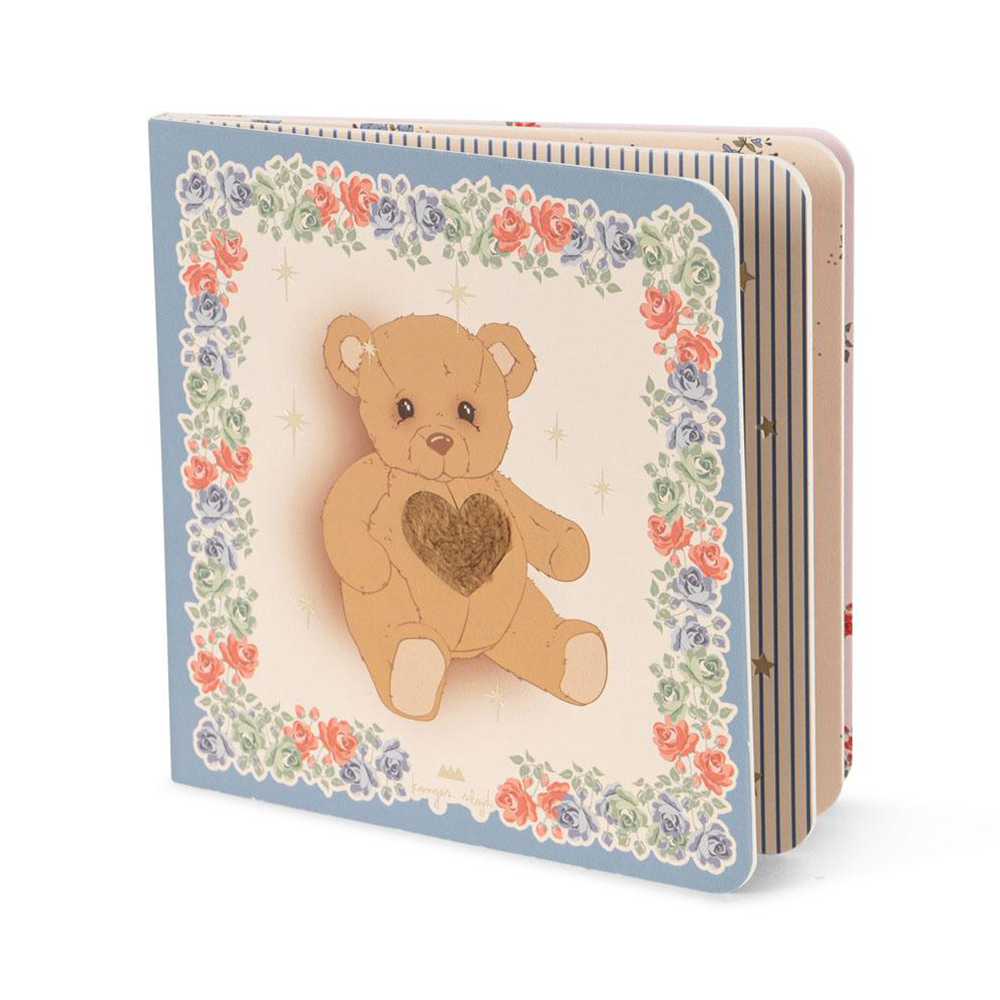 Konges Sløjd Baby Book 'Touch and Feel' Bear