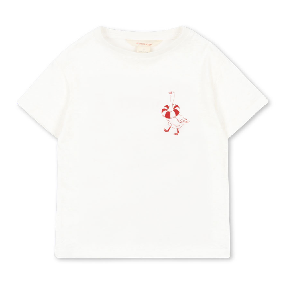 Konges Sløjd T-shirt « Era » Off White/Lifeguard Service