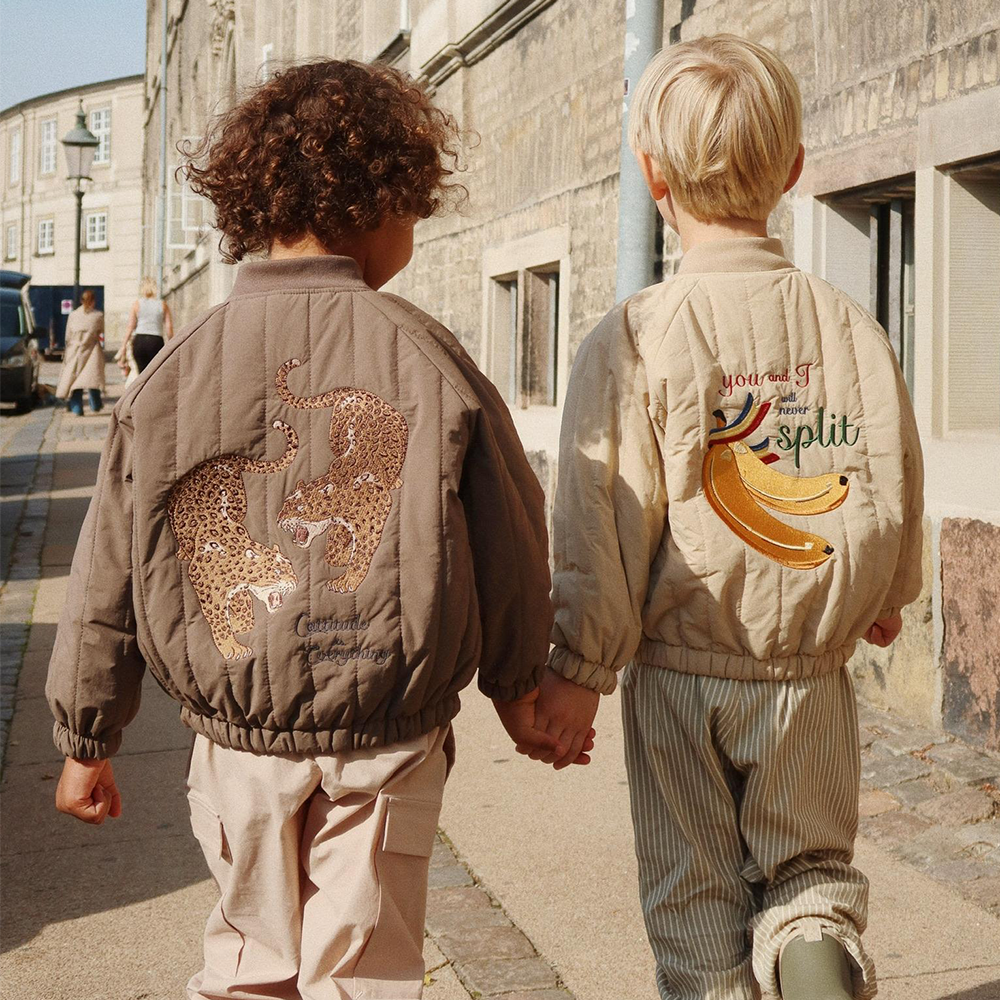 Konges Sløjd Bomber-Jacke &#39;Juno&#39; Walnut