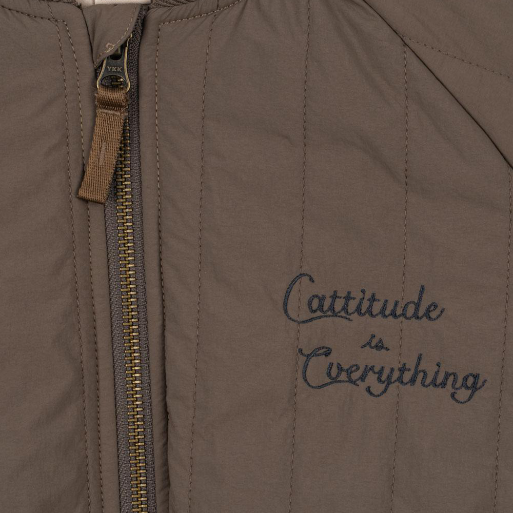 Konges Sløjd Bomber-Jacke &#39;Juno&#39; Walnut