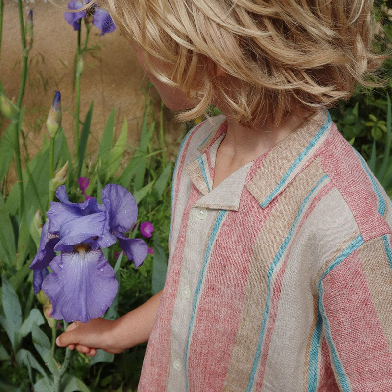 Konges Sløjd Leinenhemd 'Venice' Stan Stripe