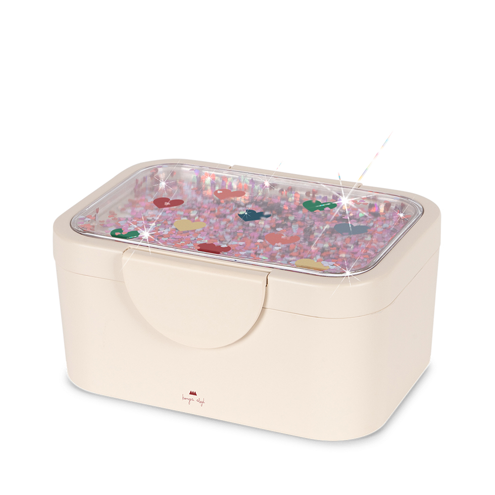 Konges Sløjd Lunchbox 'Glitter' Bon Coeur Coloré