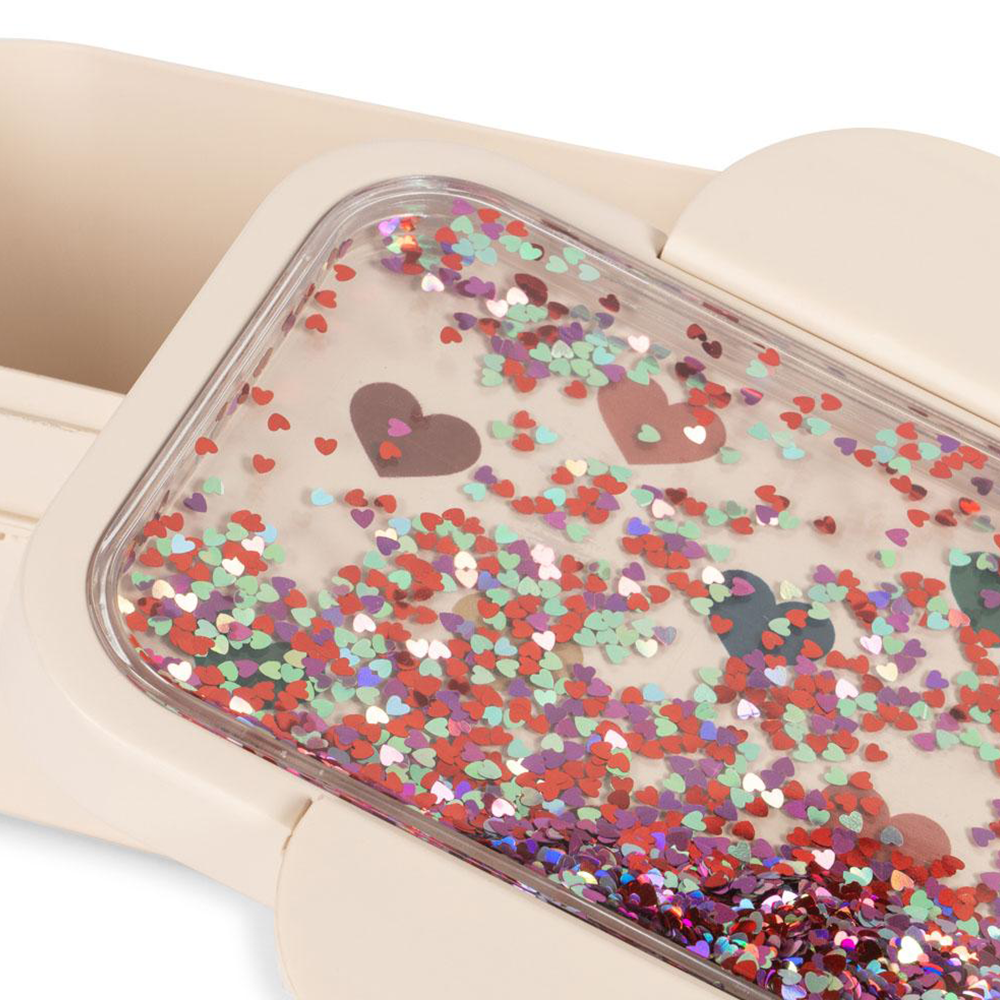 Konges Sløjd Lunchbox 'Glitter' Bon Coeur Coloré