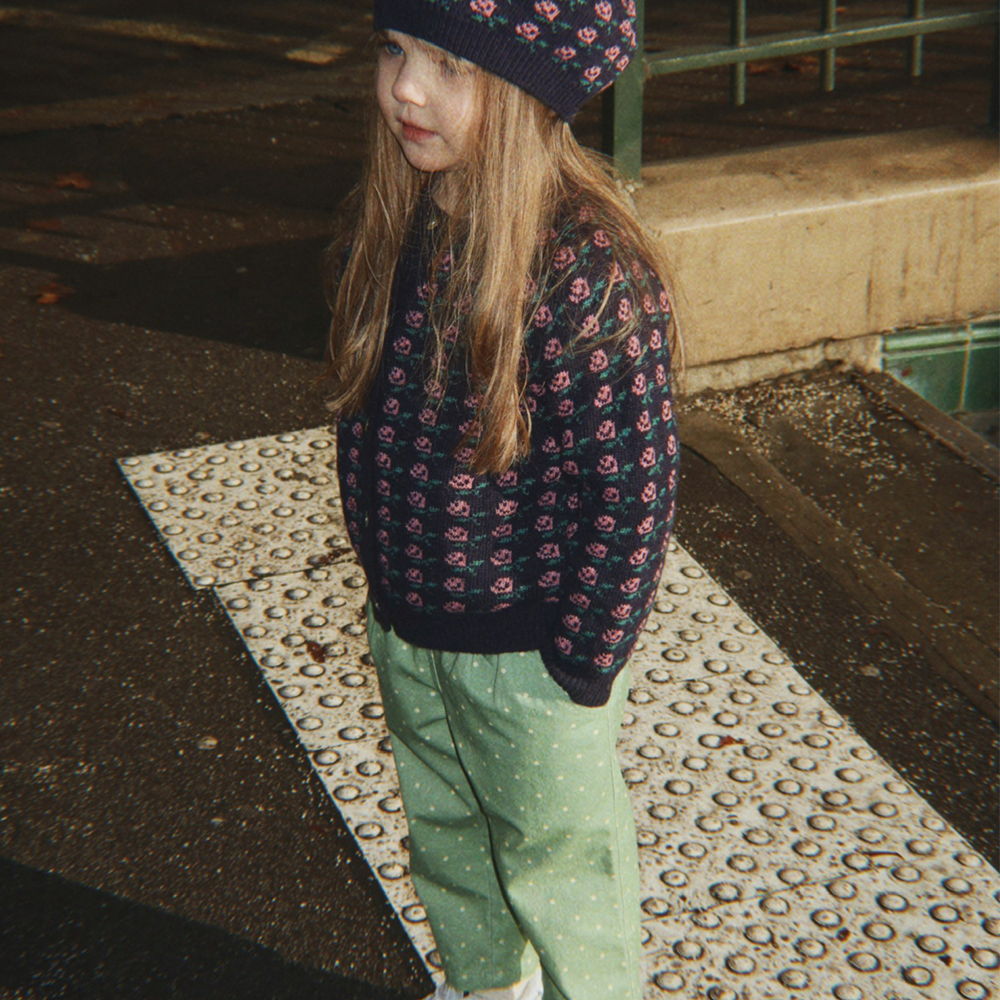 Konges Sløjd Trousers 'Nola' Dot Pistachio