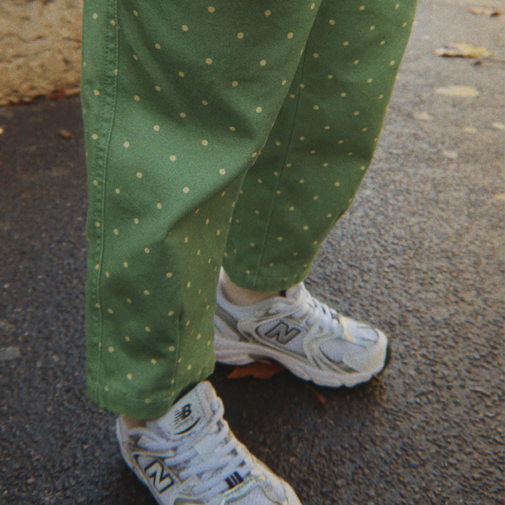 Konges Sløjd Trousers 'Nola' Dot Pistachio
