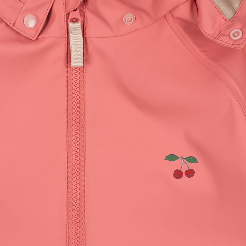 Konges Sløjd  Regenjacke/-hose Set &#39;Plainy Rain&#39;  Peach Blossom