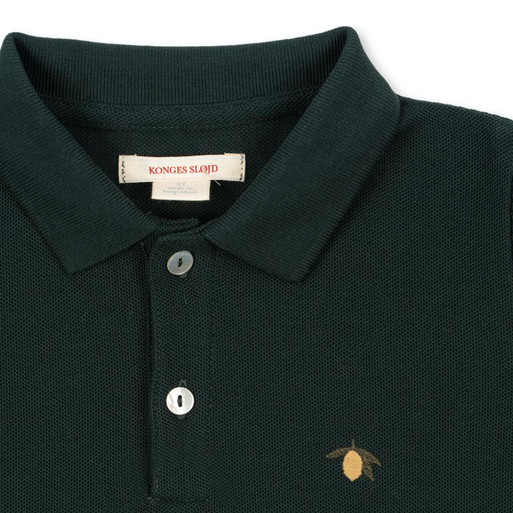 Konges Sløjd Polo Shirt mit langen Ärmeln &#39;Florian&#39; Pine Grove