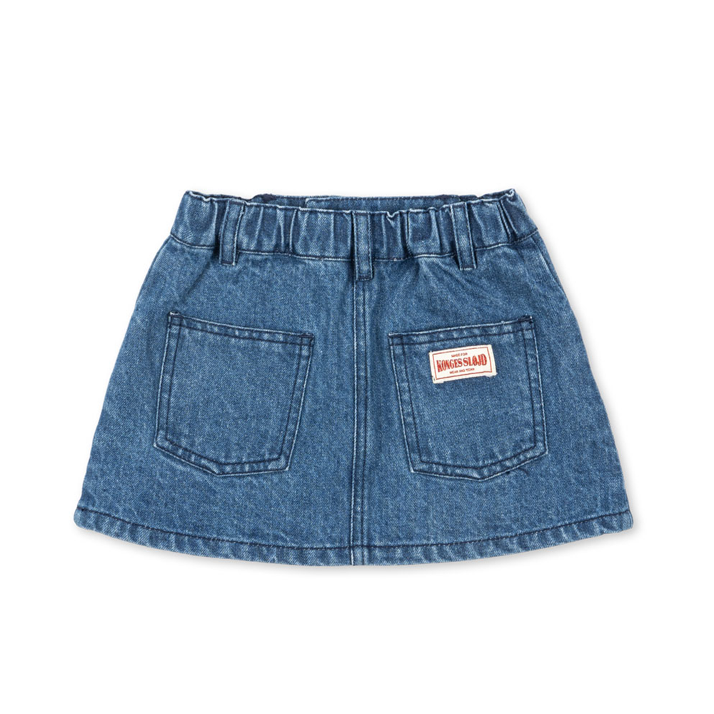 Konges Sløjd Denim Skirt 'Magot' Denim Blue