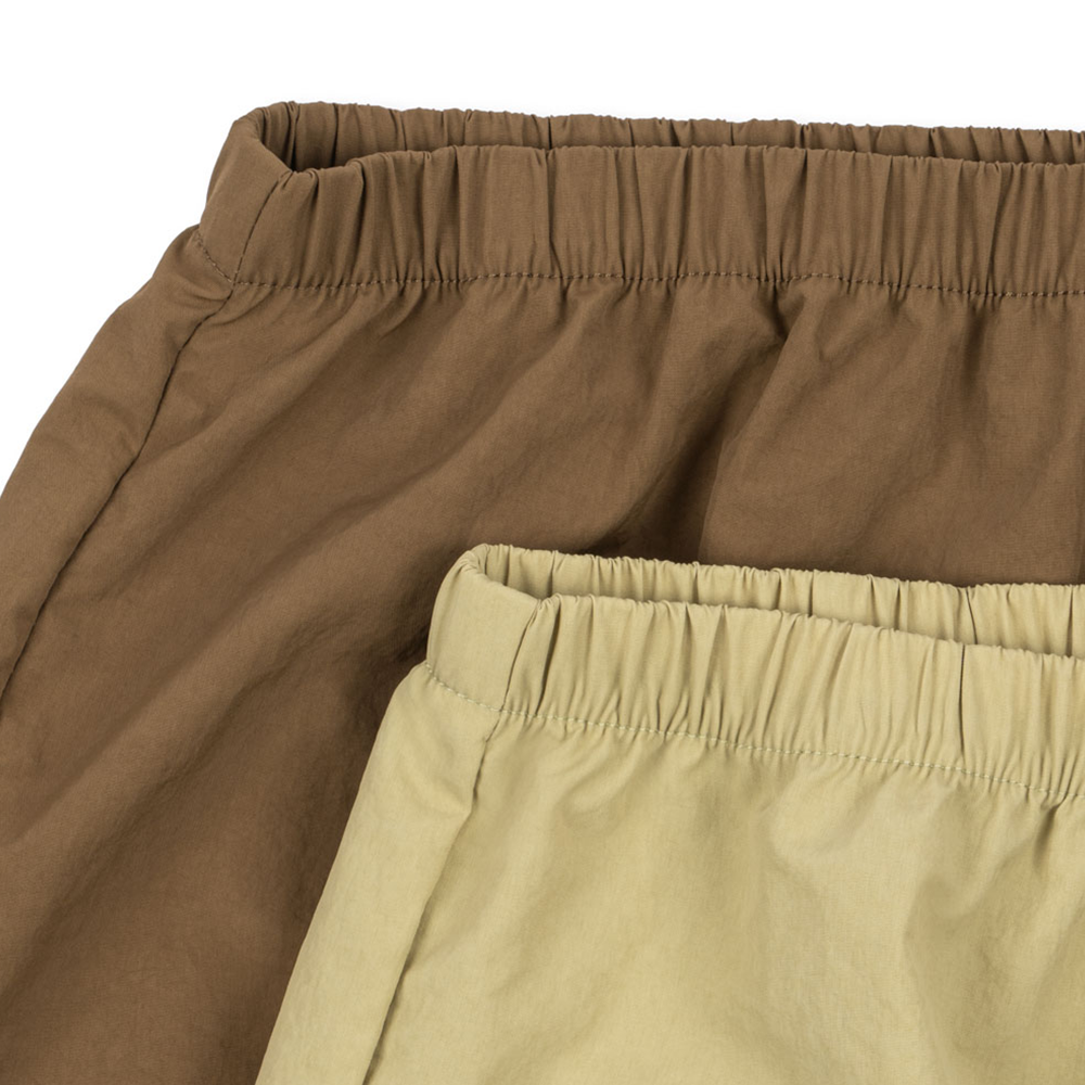 Konges Sløjd Shorts 2er-Set für Erwachsene 'Acty Mommy'  Pale Olive Green/Ermine