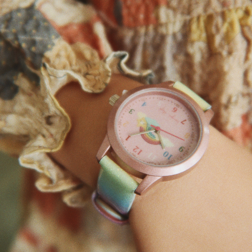Konges Sløjd Rainbow Glitter Wristwatch
