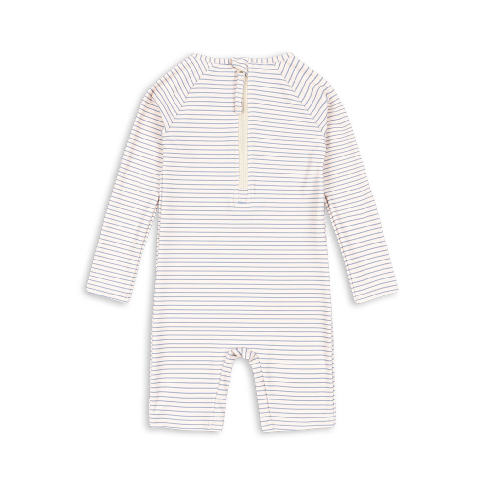 Konges Sløjd UV-Badeanzug 'Aster' Stripe Bluie