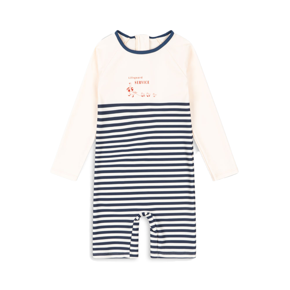 Konges Sløjd UV-Badeanzug 'Aster' Marin Stripe