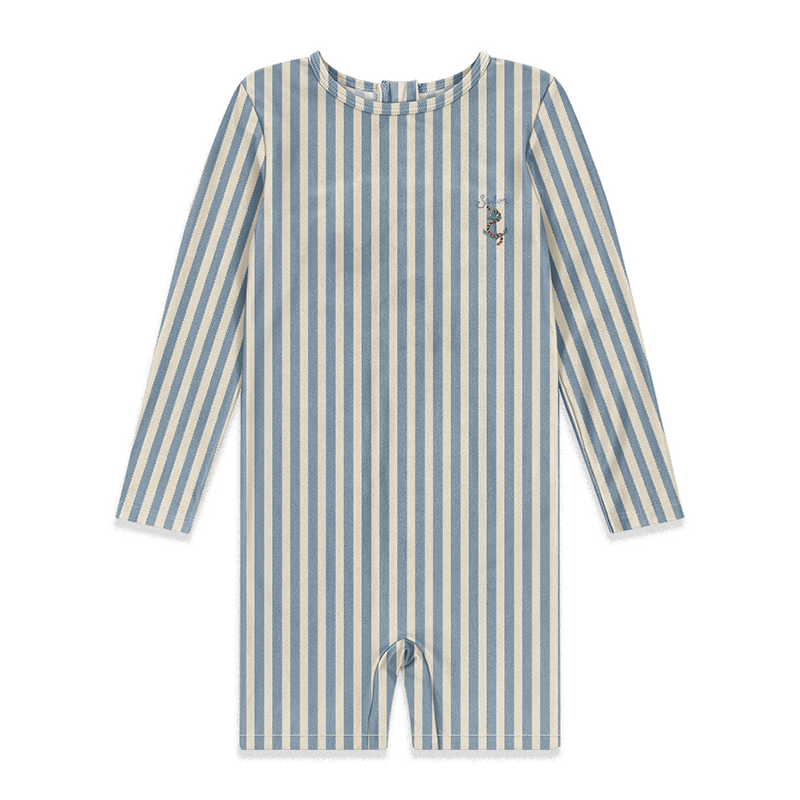 Konges Sløjd UV-Badeanzug &#39;Aster&#39; Sailor Stripe