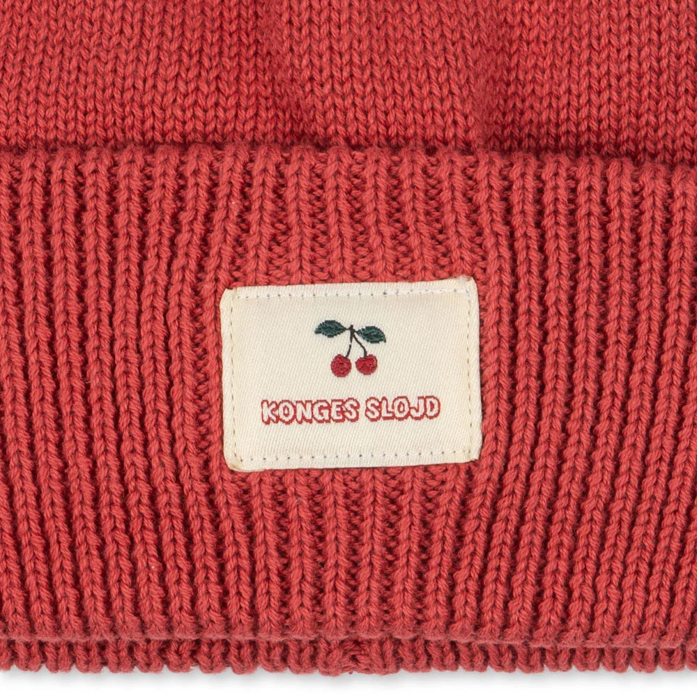 Konges Sløjd Beanie 'Avely' Cardinal