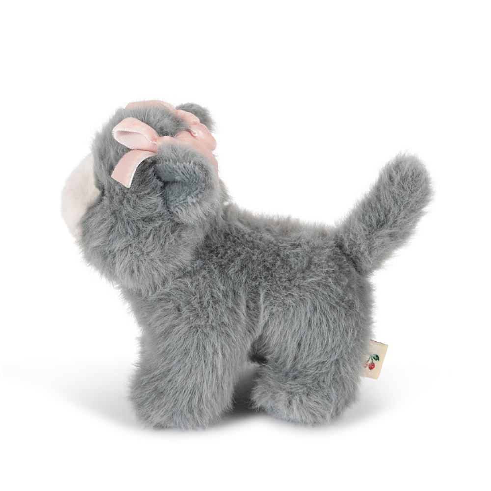 Konges Sløjd  Plüschtier 'Baby Animals' Grey Cat