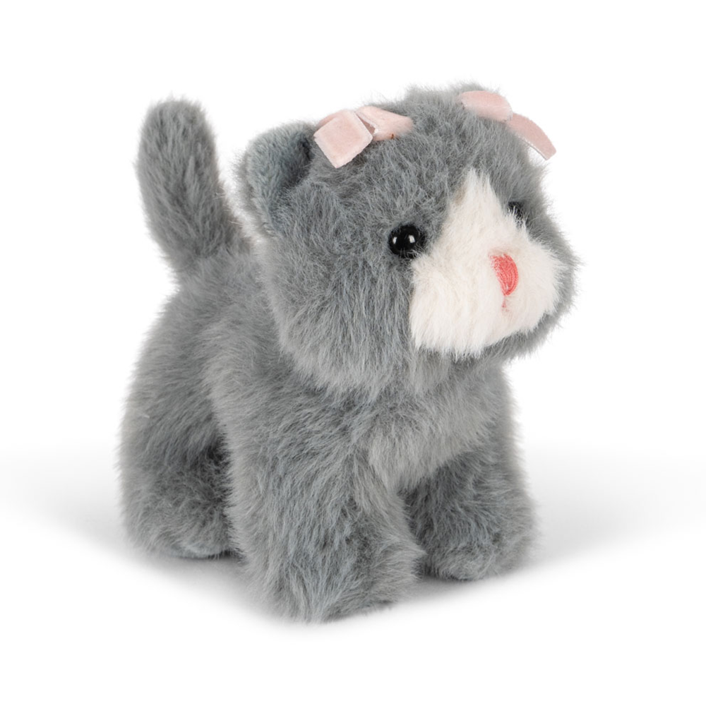 Konges Sløjd  Plüschtier 'Baby Animals' Grey Cat