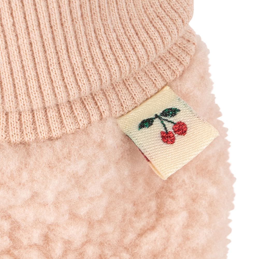 Konges Sløjd Baby Booties 'Safa' Rose Smoke