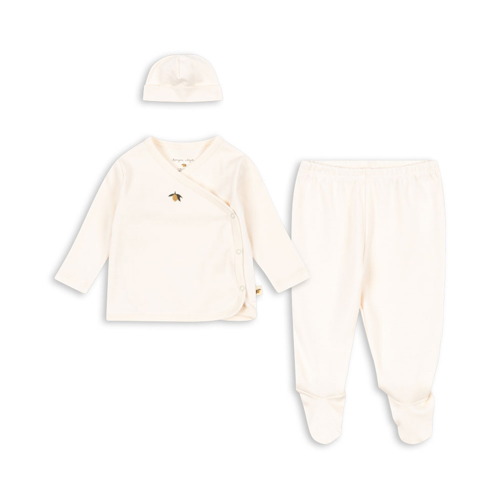 Konges Sløjd  Baby-Set 'Take-Me-Home' Antique White