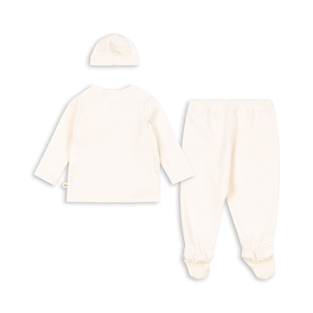 Konges Sløjd  Baby-Set 'Take-Me-Home' Antique White