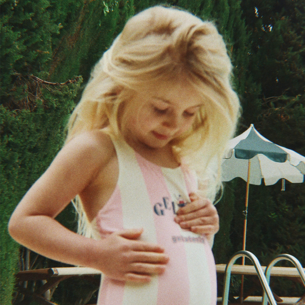 Konges Sløjd Swimsuit 'Pomia' Candy Rose Stripe