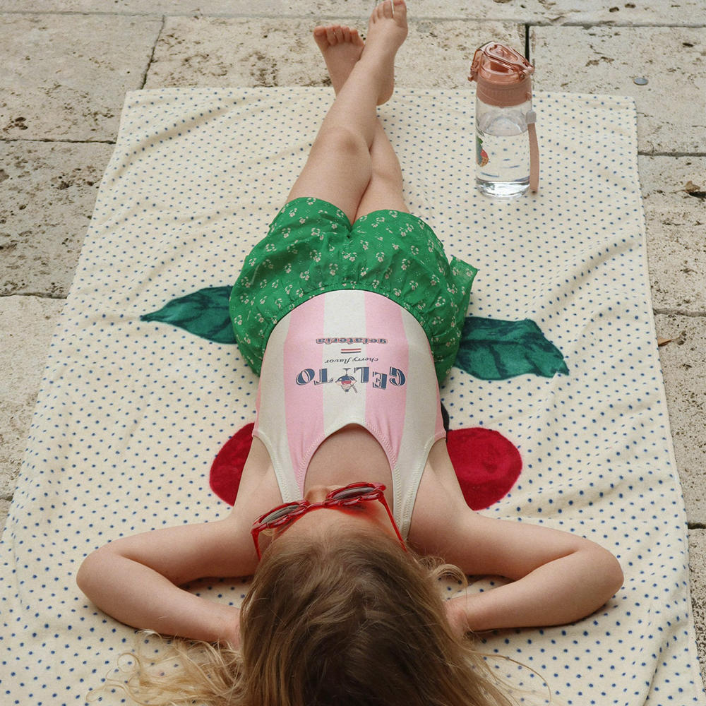 Konges Sløjd Swimsuit 'Pomia' Candy Rose Stripe