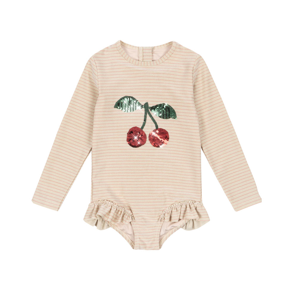 Konges Sløjd Maillot de bain « Jade » Rose Stripe