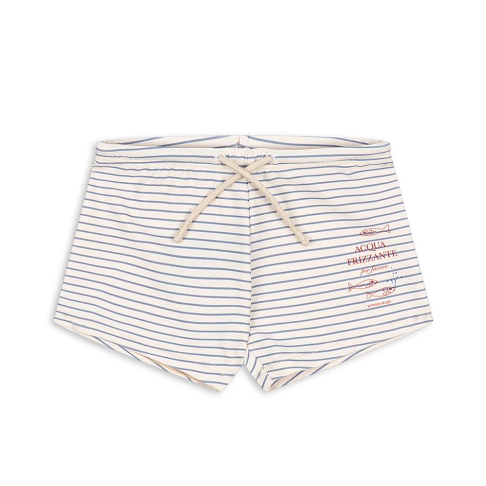 Konges Sløjd Swim Trunks 'Aster' Stripe Bluie