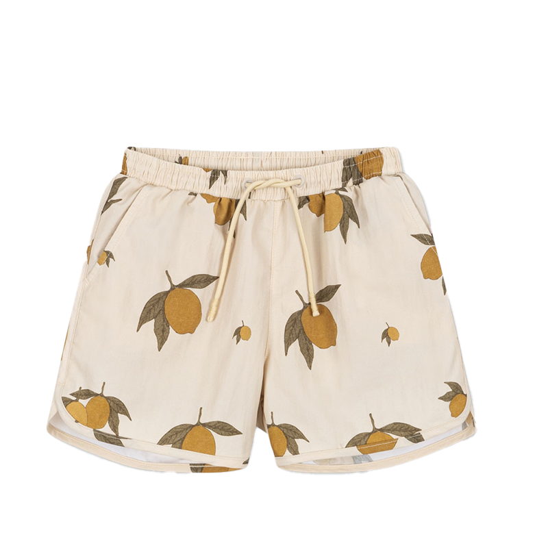 Badehose für Kinder mit Zitronenpritn