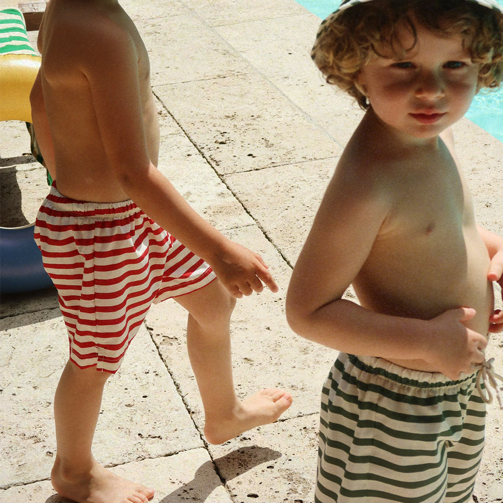 Konges Sløjd Swim Trunks 'Asnou' Stripe Verti