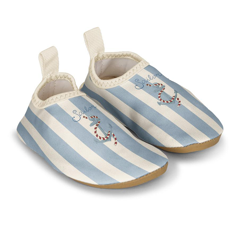 Konges Sløjd UV-Badeschuhe &#39;Aster&#39; Sailor Stripe