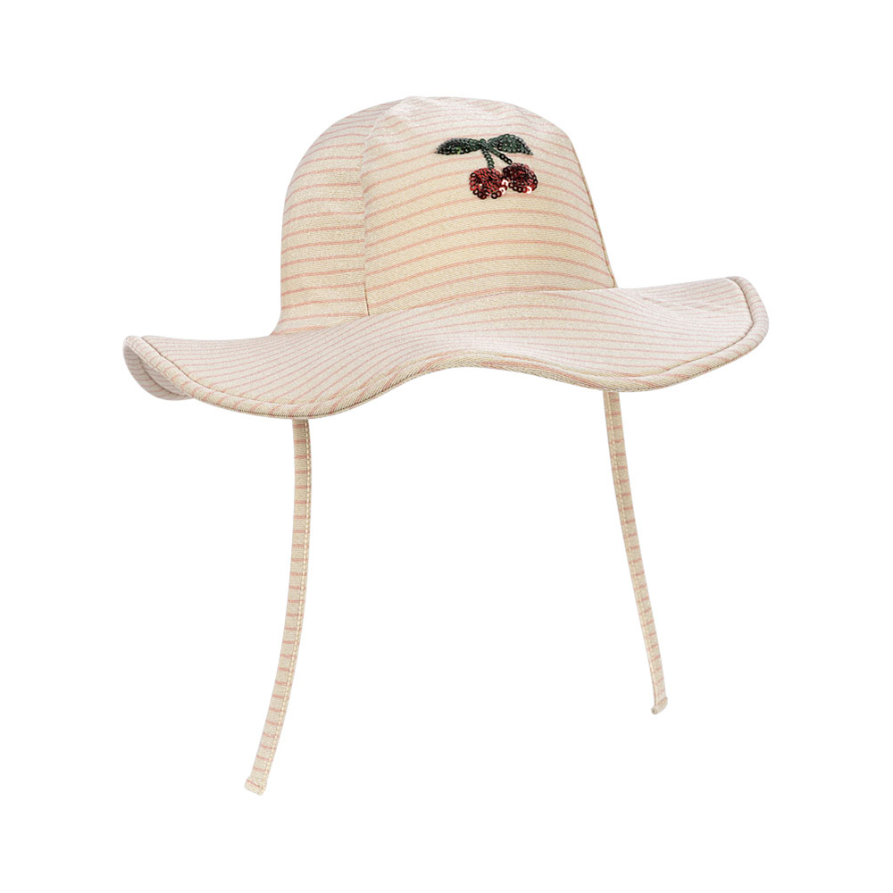 Konges Sløjd Sun Hat for Swimming 'Jade' Rose Stripe