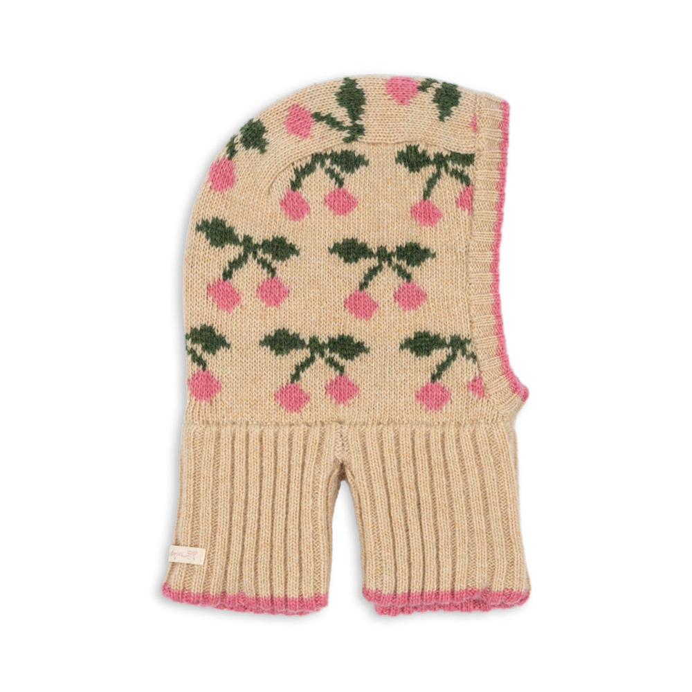 Konges Sløjd Balaclava Sturmhaube 'Belou' Cherry - Online MY SNOWFLAKE