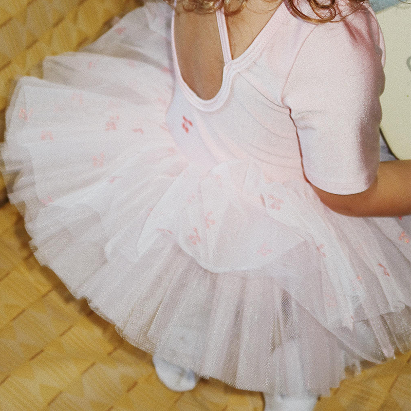 Konges Sløjd Ballerina Kleid Peachskin