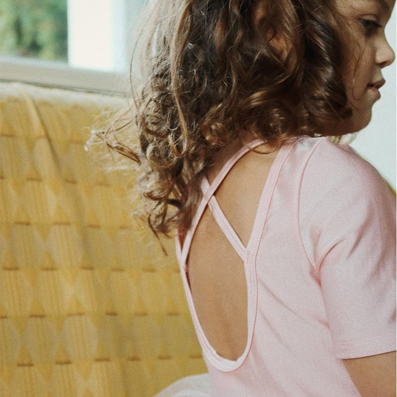 Konges Sløjd Ballerina Kleid Peachskin