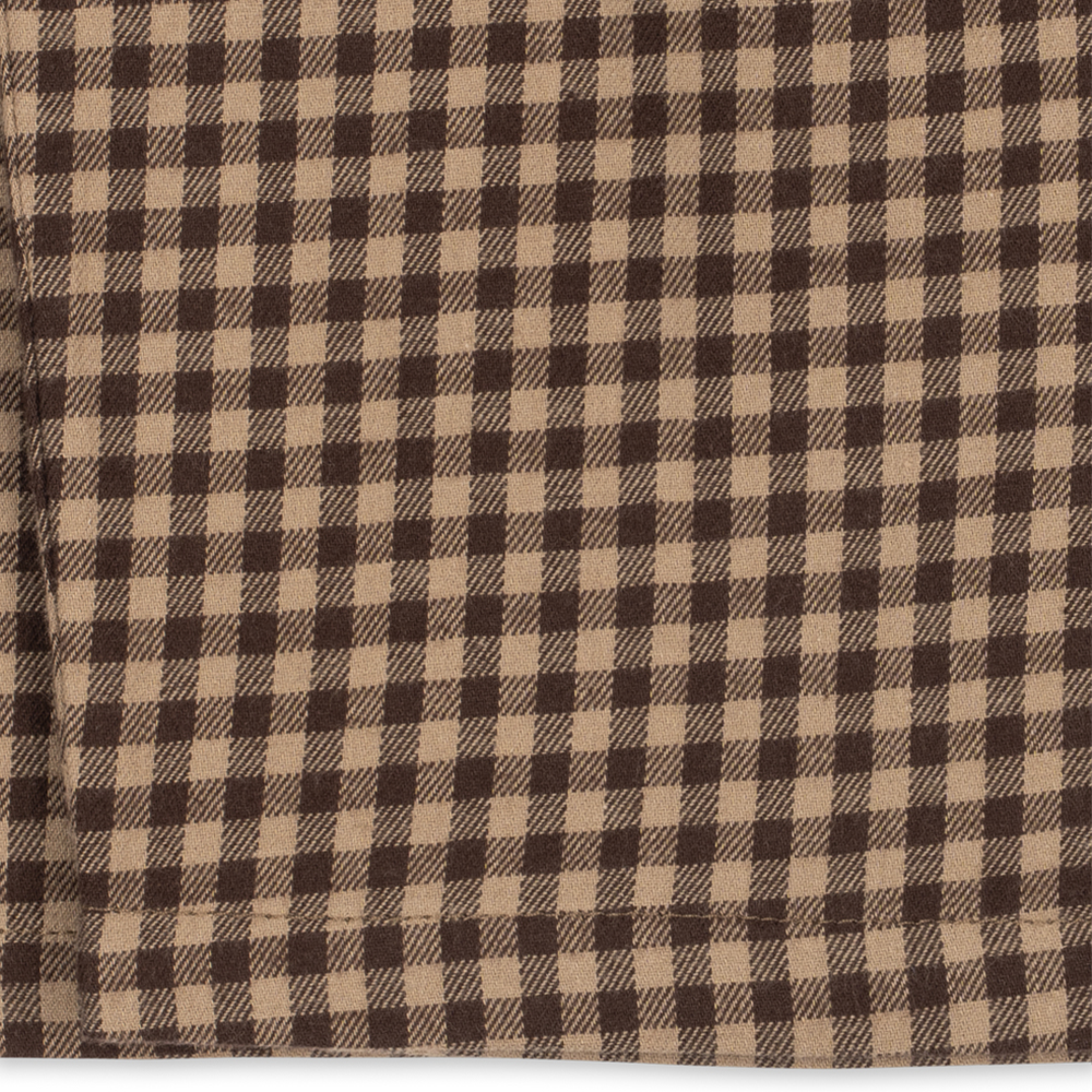 Konges Sløjd Cotton Trousers 'Foret' Chocolate Check