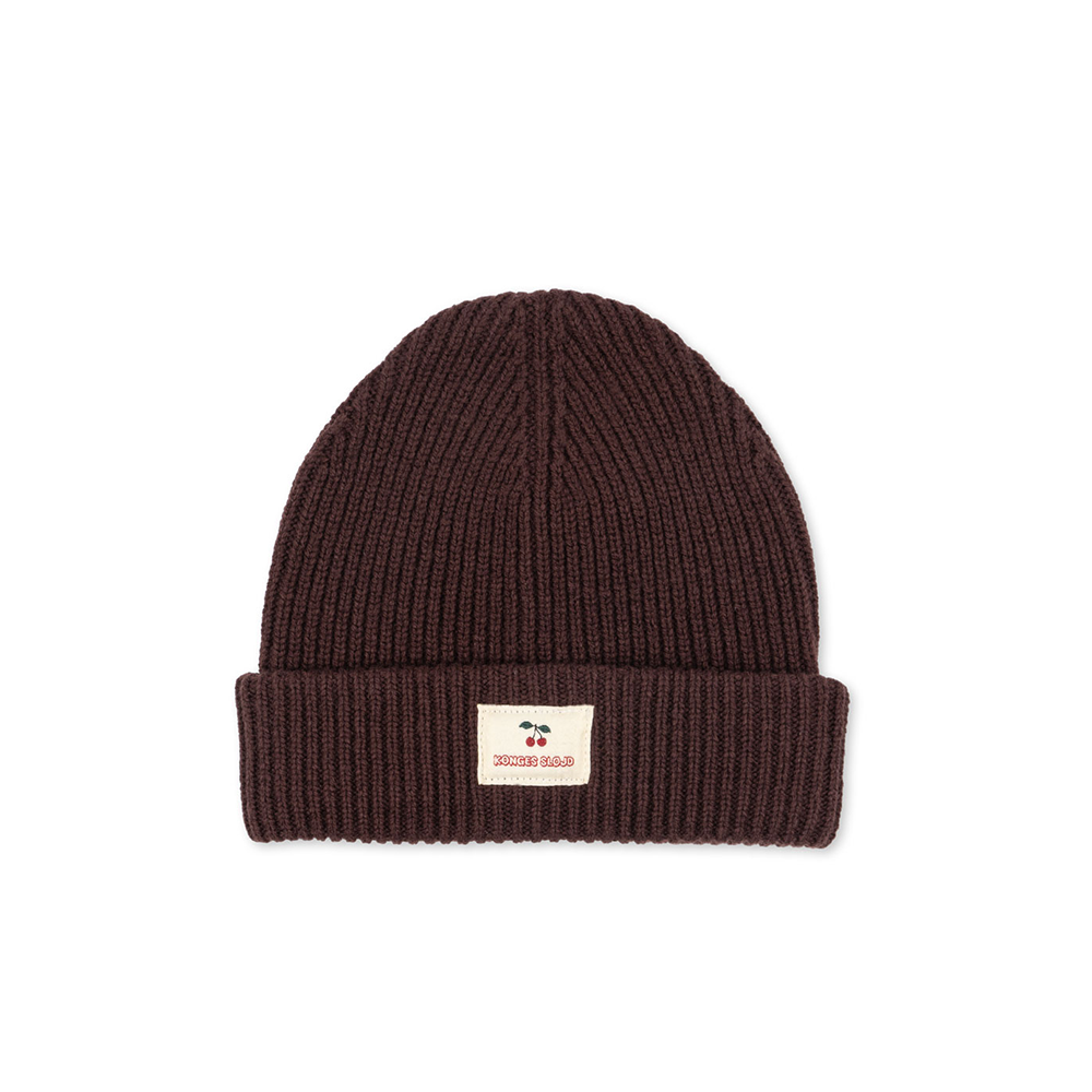 Konges Sløjd Beanie 'Basil' Decadent Chocolate