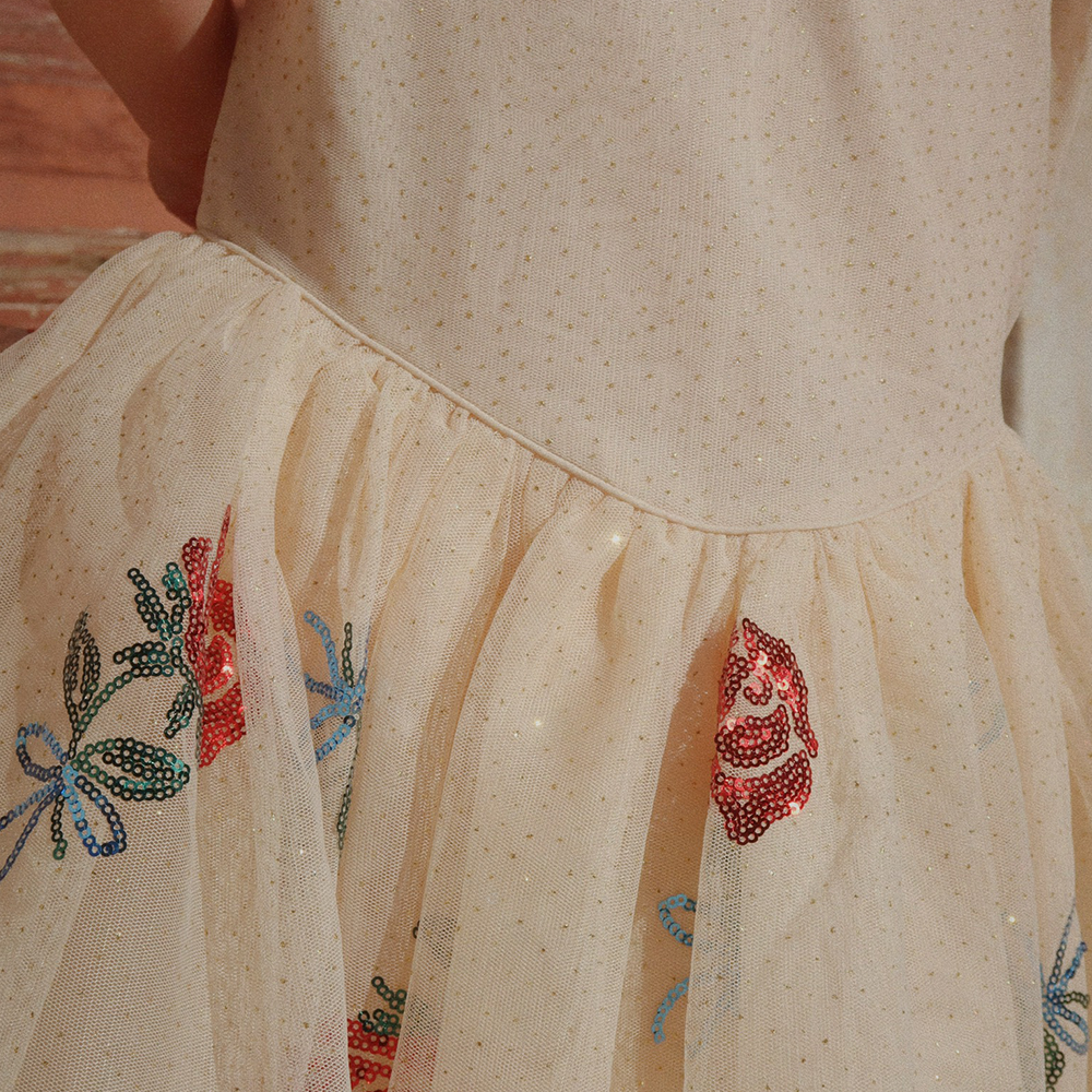 Konges Sløjd Kleid &#39;RHW X KS&#39; Bella Brazilian Sand