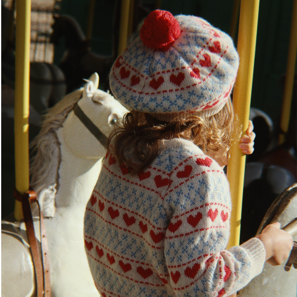 Konges Sløjd Strickcardigan 'Belou' Heart