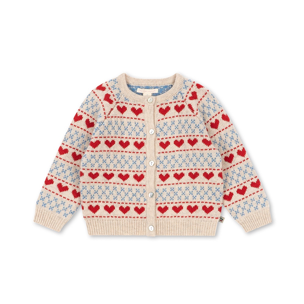 Konges Sløjd Strickcardigan 'Belou' Heart