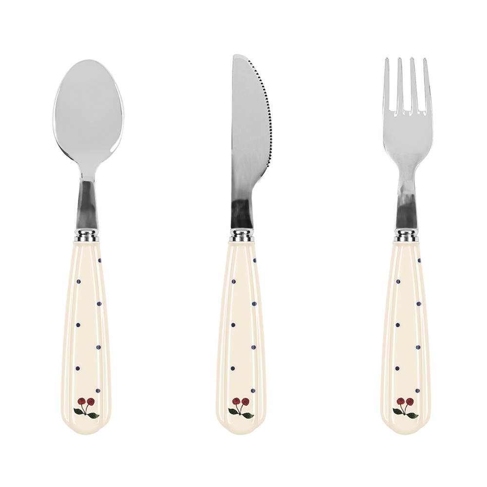 Konges Sløjd Besteck-Set Navy Dots