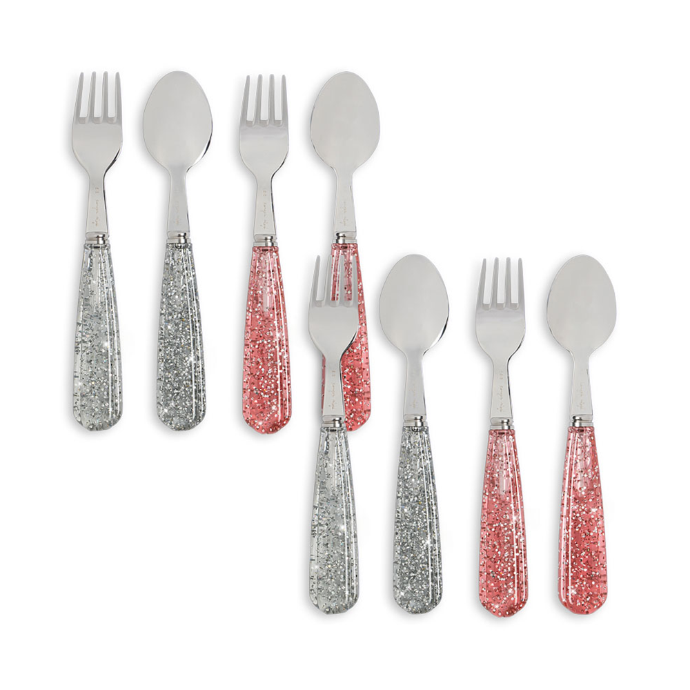 Konges Sløjd Besteck 8er-Set Sparkling Blush/Sparkling Blue - Online MY SNOWFLAKE