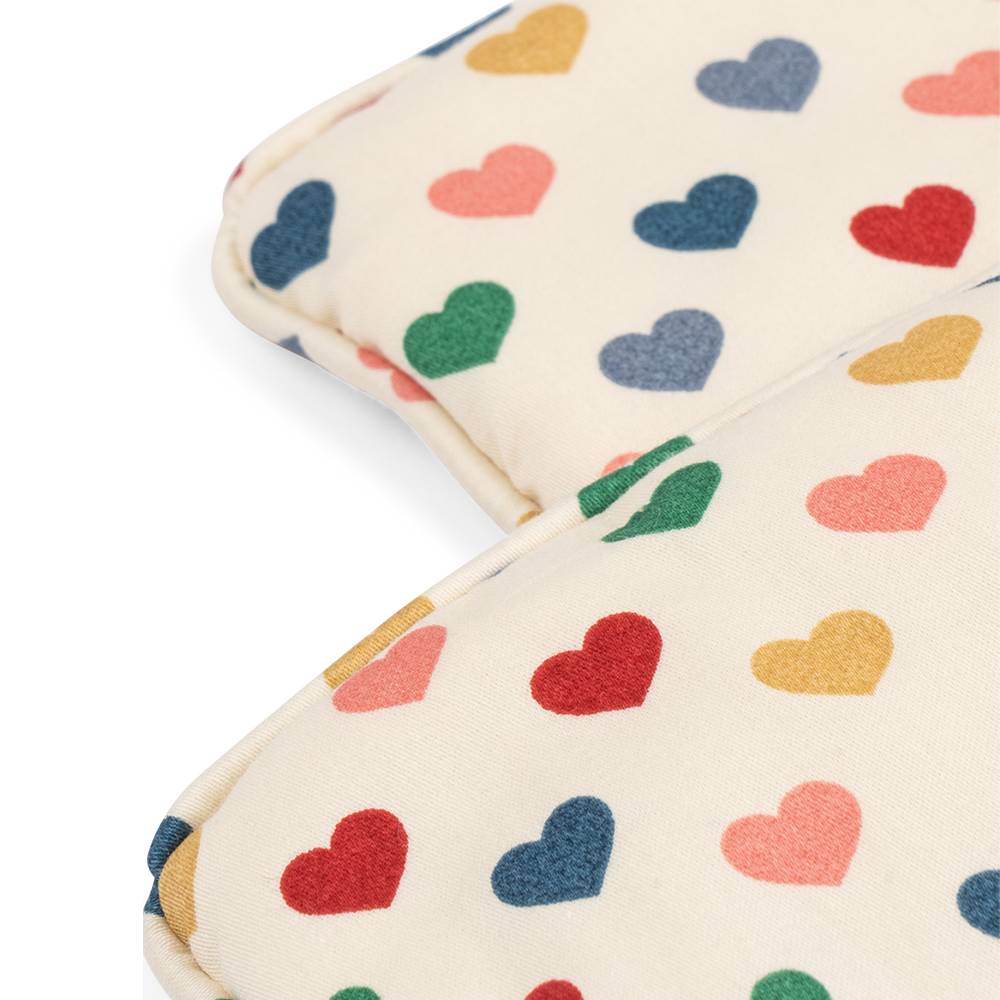Konges Sløjd Puppenbettwäsche Coeur Coloré