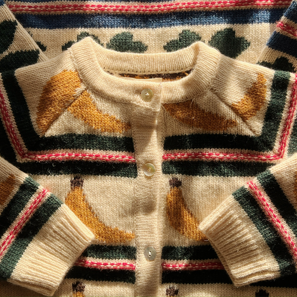 Konges Sløjd Strickcardigan &#39;Billie&#39; Banana