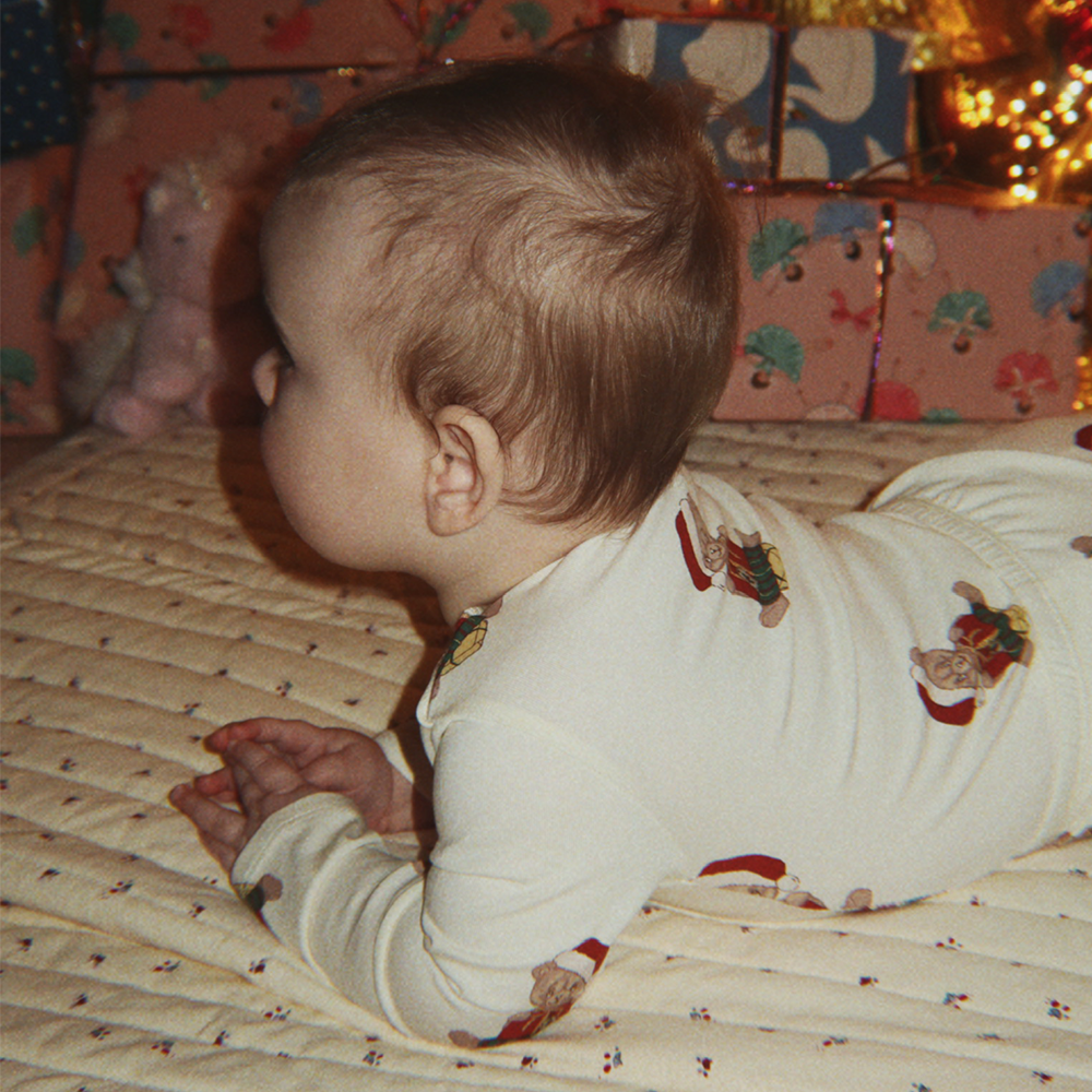 Konges Sløjd Body und Leggings Set 'Basic' Teddy Bear